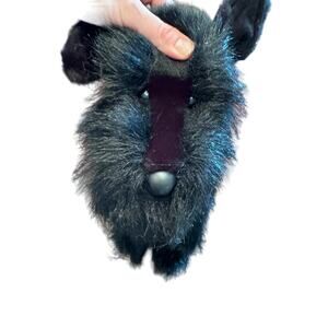Scottie dog stuffed real like toy/stuffed animal decor